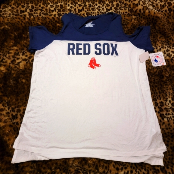 Women's Boston Red Sox Pure Dedication Tee XL By Majestic - Picture 2 of 10